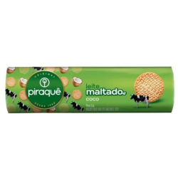 Biscoito Piraque 132g Leite Maltado Coco