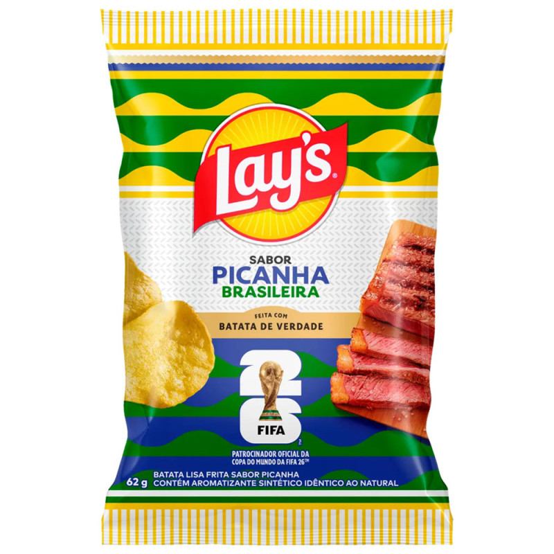 Batata Lays 62gr Copa Picanha