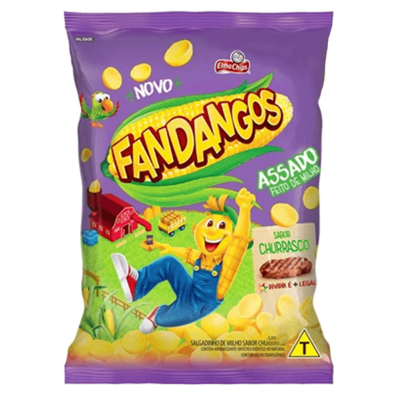Salgadinho Fandangos 35gr Churrasco