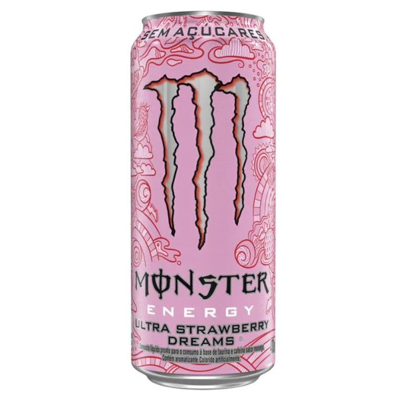 Energético Monster Lata 473ml Ultra Stra