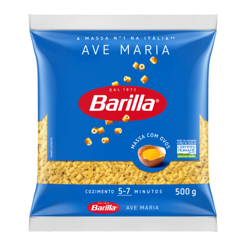 Macarrao Com Ovos Barilla 500GR Ave Mari