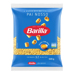 Mac Com Ovos Barilla 500gr Pai Nosso