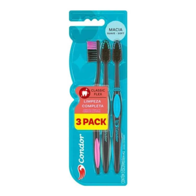 Escova Dental Macia Condor Classic Flex 