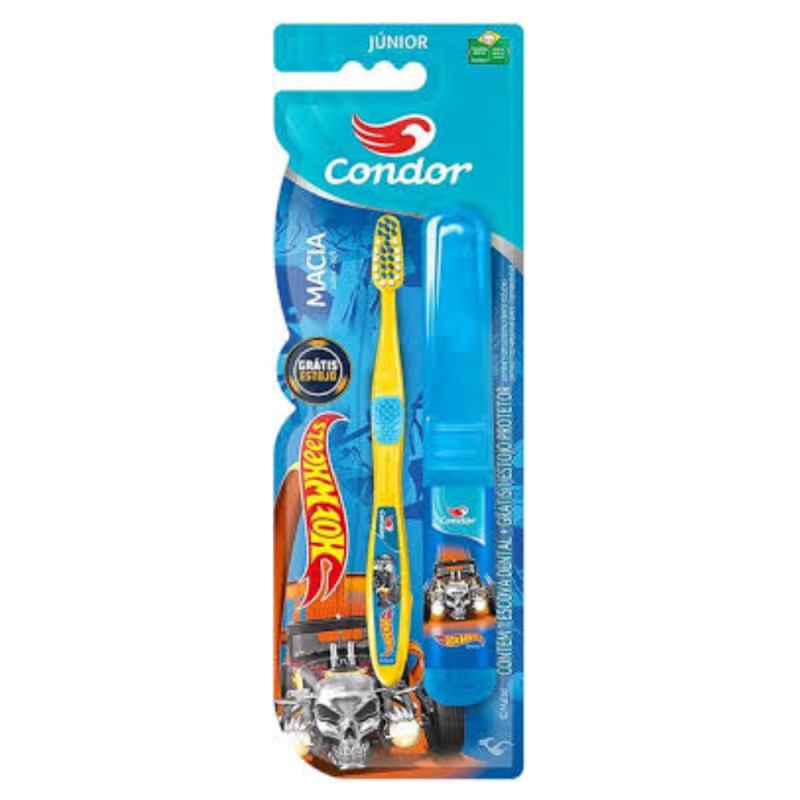 Escova Dental Infantil Macia Condor Hot 