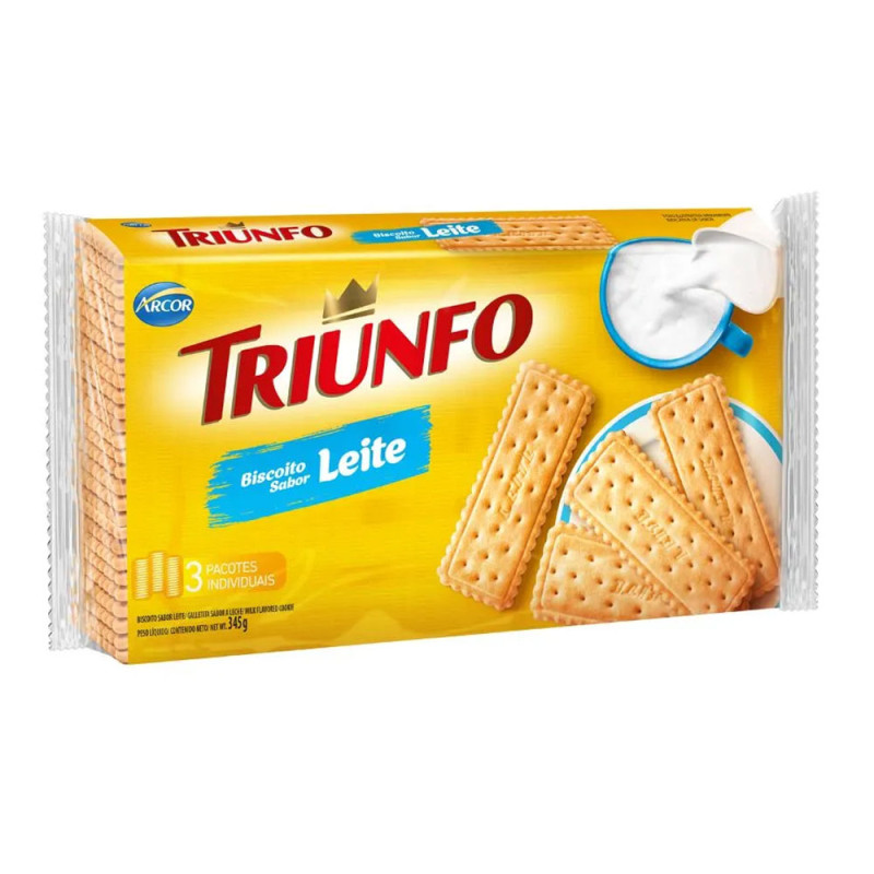 Biscoito Doce Triunfo Leite 345g