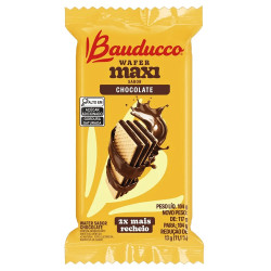 Biscoito Wafer Bauducco 104gr Maxi Choco
