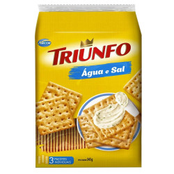 Biscoito Triunfo 345GR Agua E Sal