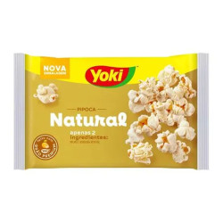 Pipoca Microondas Yoki PopCorn 100gr Nat