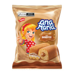 Bolinho Ana Maria 70gr Banoffee