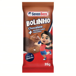 Bolinho Seven Boys 35Gr Chocolate/Chocol