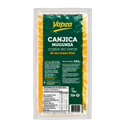 Canjica de Milho Branca Cozida no Vapor 