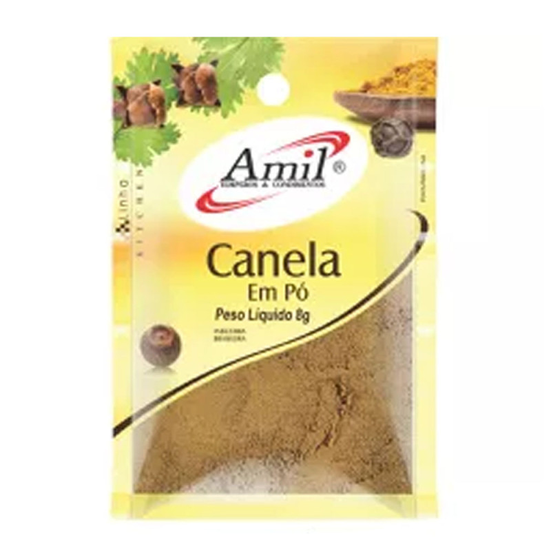 Canela em Pó Amil 8g