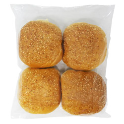 Pão Hamburguer com Gergelim 240gr Irmãos