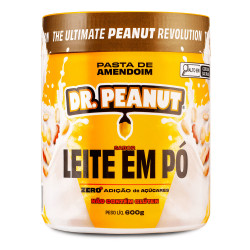Pasta De Amendoim Dr Peanut 600gr Leite 