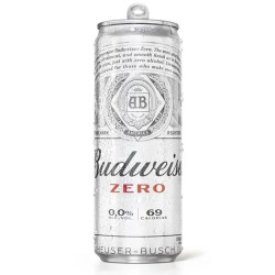 Cerveja Sem Álcool Budweiser Zero Lata 3