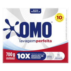 Lava Roupa Po Omo Cx 700g Lavagem Perfei