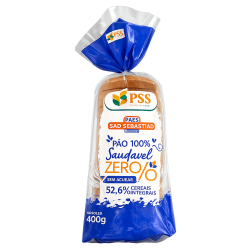 Pao Forma Sao Sebastiao 400gr 100% Zero