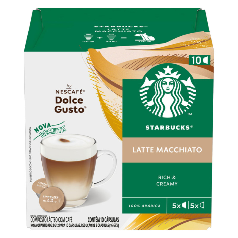 Capsulas Starbucks 107,5Gr White Late Ma