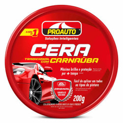 Cera Automotiva em Pasta Proauto Tradici