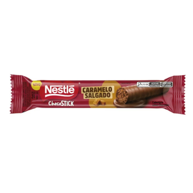 Chocolate Stick Nestlé 24gr Caramelo Sal