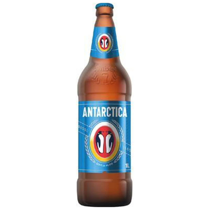Cerveja Pilsen Antarctica Original 1L