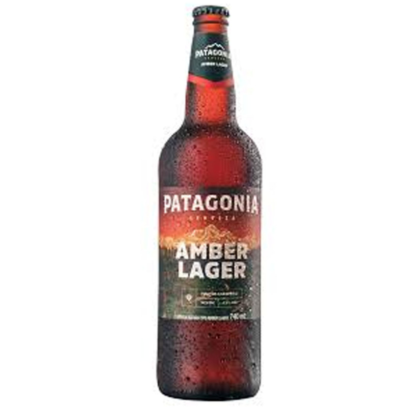 Cerveja 740MlL Patagonia Amber Lager
