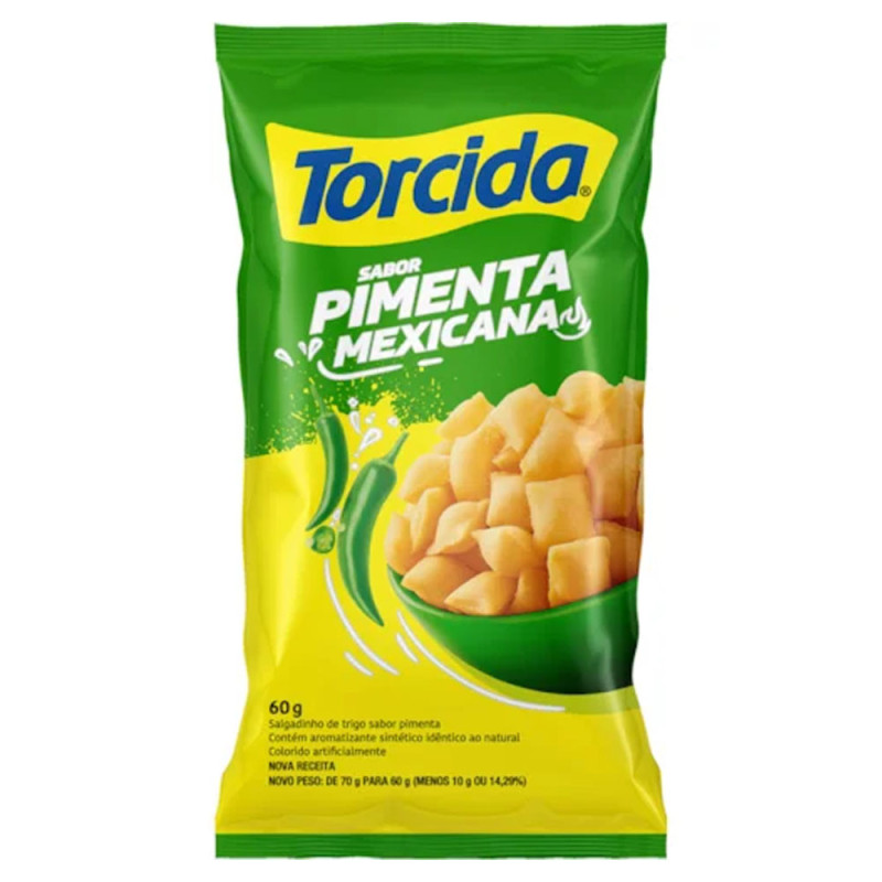 Salgadinho Torcida 60gr Pimenta Mexicano