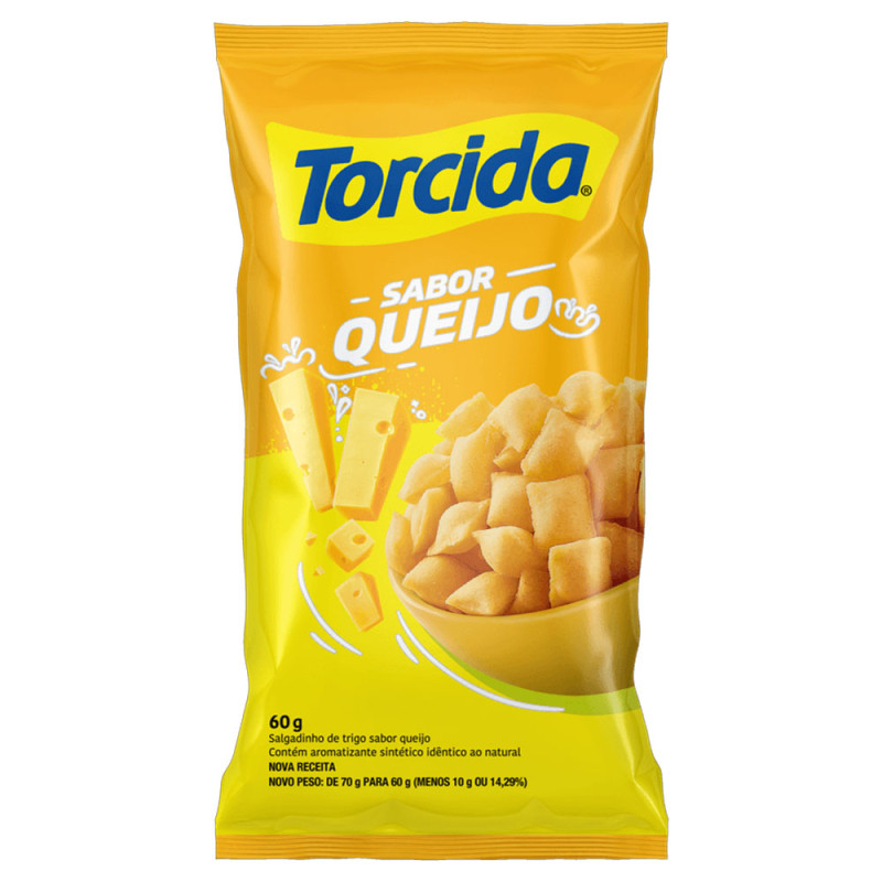 Salgadinho Torcida 60gr Queijo