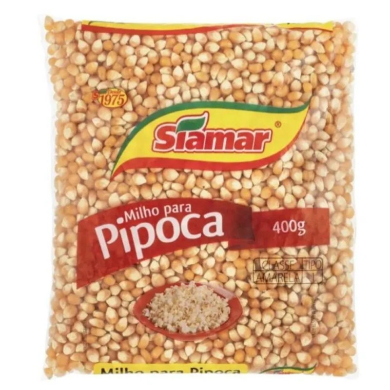 MILHO PIPOCA SIAMAR 400 GR