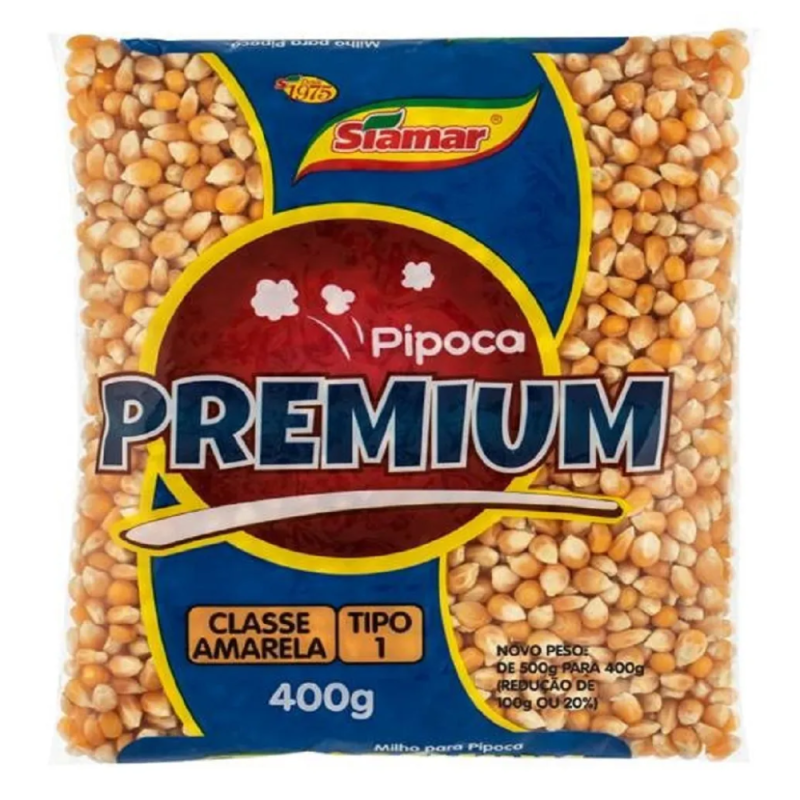 Milho para pipoca special siamar 400gr