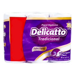 Papel Higienico Delictto Folha Dupla 20m