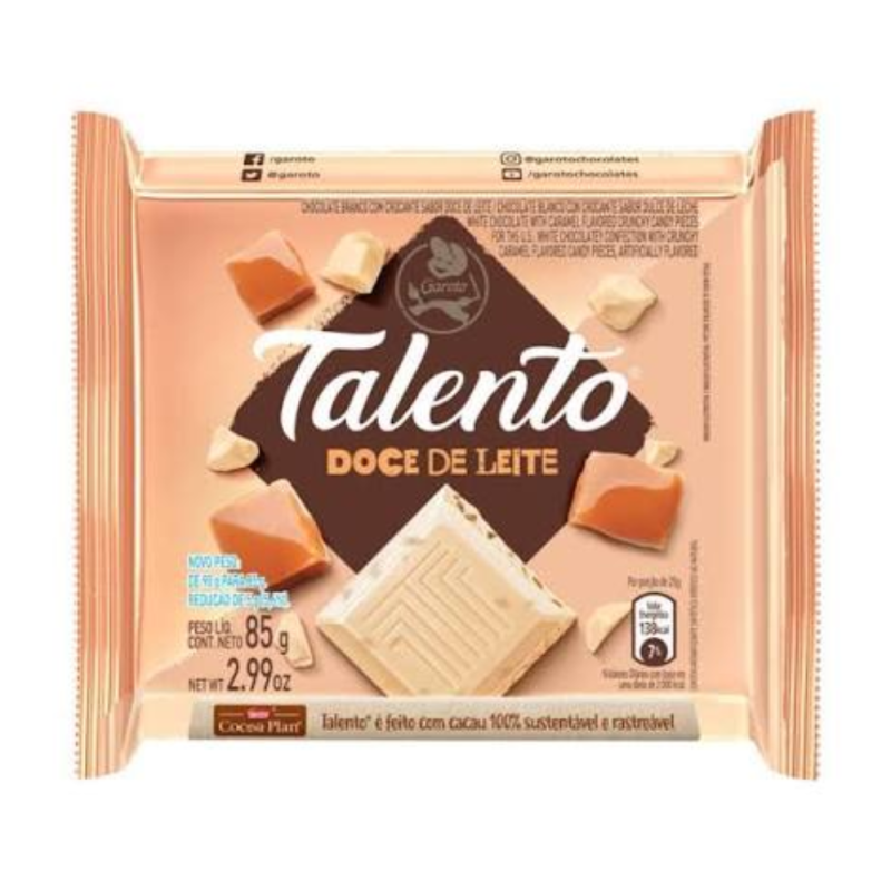 Chocolate ao Leite com Recheio de Doce d