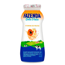 Iogurte Liquido Fazenda 180gr Vitamina F