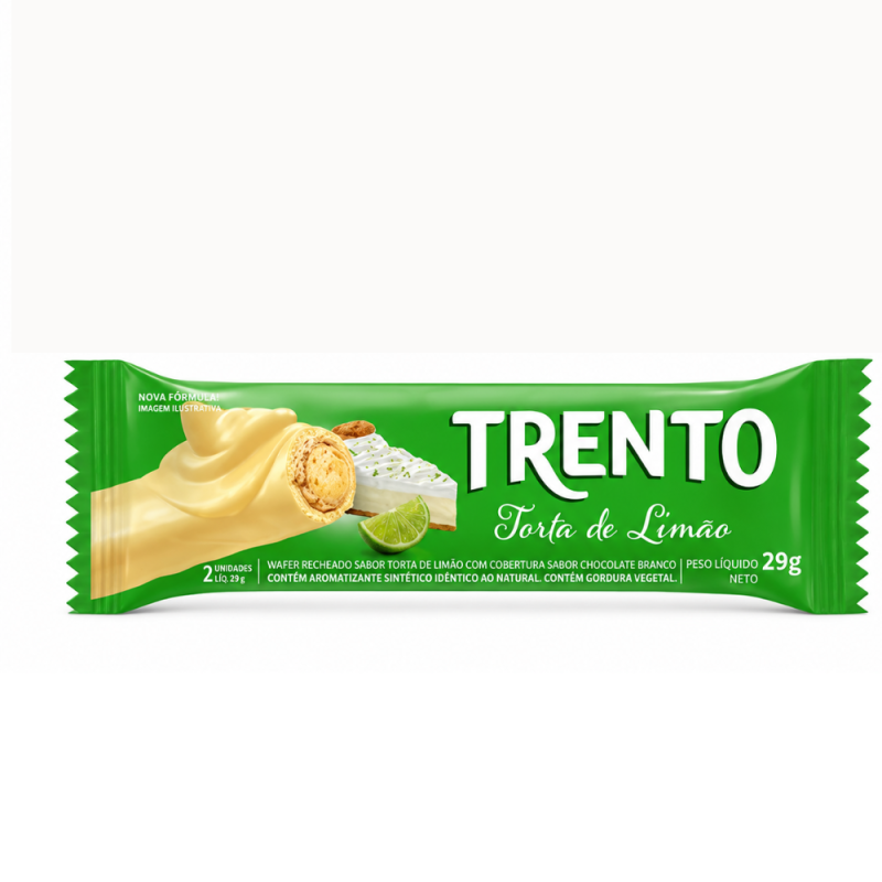 Chocolate Wafer Trento Torta de Limão 32
