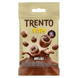 Chocolate Wafer Recheado Trento Bites Av
