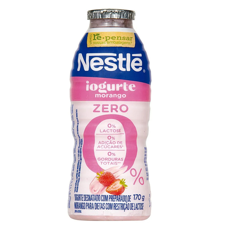 Iogurte Nestle Zero 170gr Morango