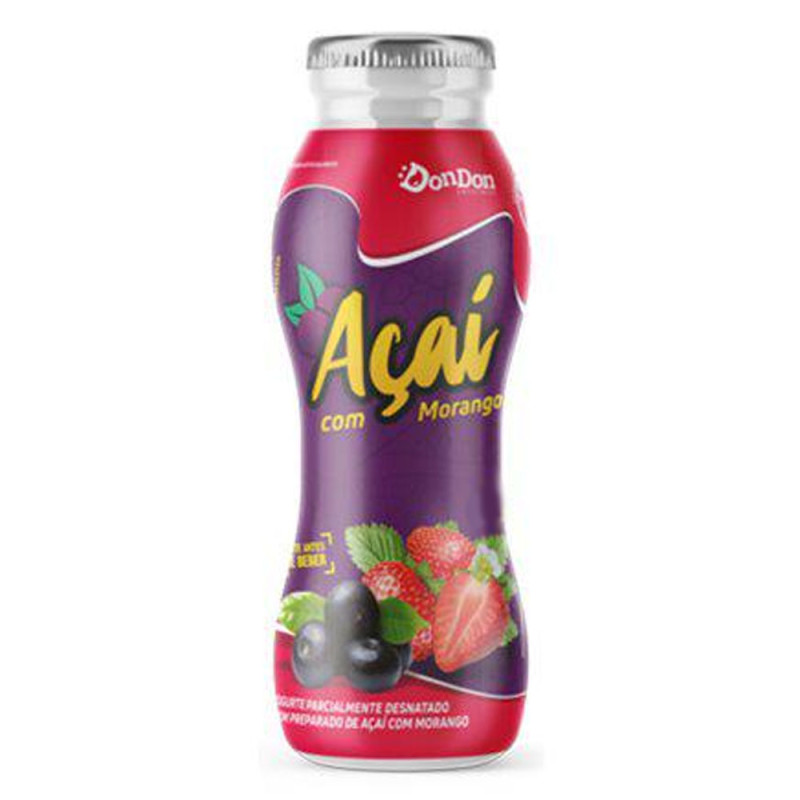 Iogurte Tio Don Don 140gr Açai C/ Morang