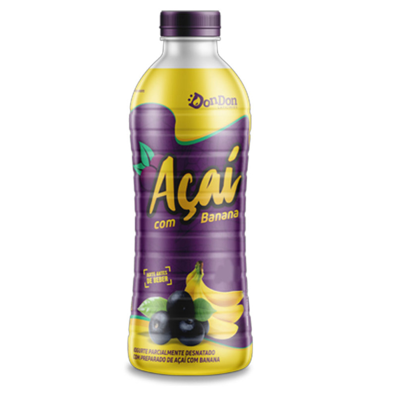 Iogurte Tio Don Don 800gr Açai C/Banana