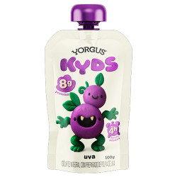 Iogurte Yorgus Kids Integral 100gr Uva