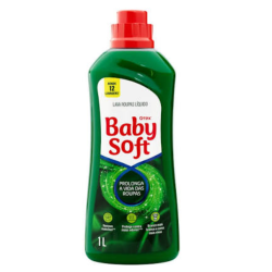 Lava Roupas Liquido Baby Soft 1Lt Verde