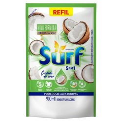 Lava Roupas Líquido Surf Cuidado do Coco