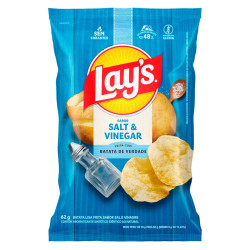 Batata Lays 62gr Salt/Vinegar