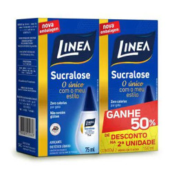 Kit Adoçante Liquido Linea Sucralose 75m