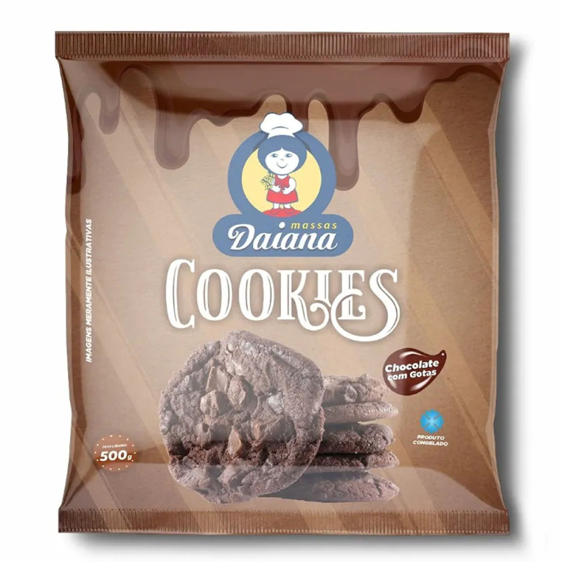 Cookies Daiana Congelado 500gr Chocolate