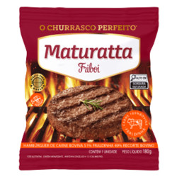 Hambúrguer de Carne Bovina Fraldinha Mat