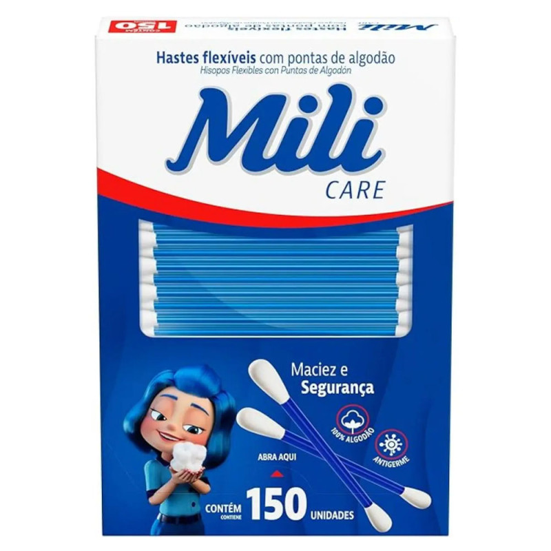 Hastes Flexivel Mili Com 150 Un