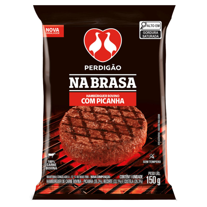 Hamburguer na Brasa 150gr Picanha