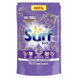 Lava Roupas Líquido Surf Lavanda 5 em 1 