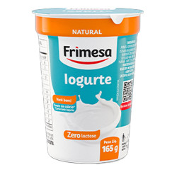 Iogurte Frimesa sem Lactose 165gr Integr