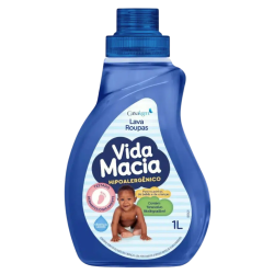 Lava Roupas Líquido Vida Macia Glicerina